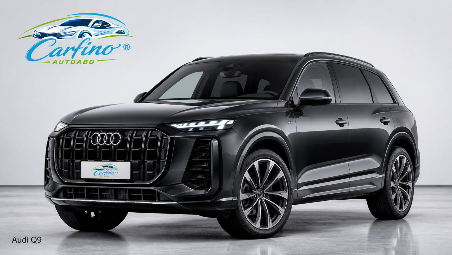 Audi Q9 SUV Studioansicht vorne