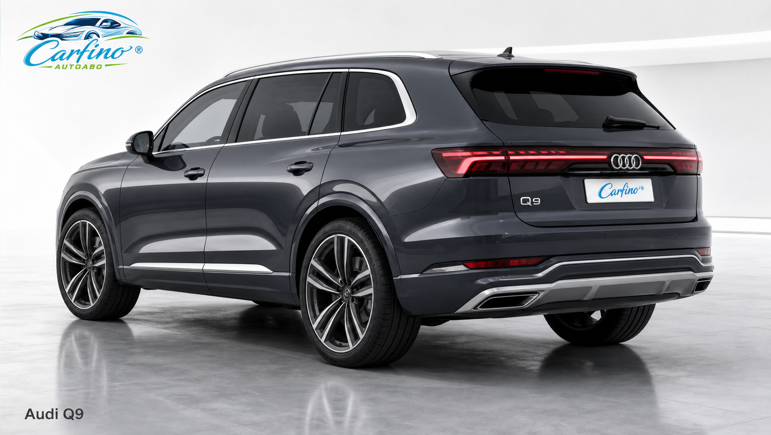 Audi Q9 SUV Studioansicht hinten