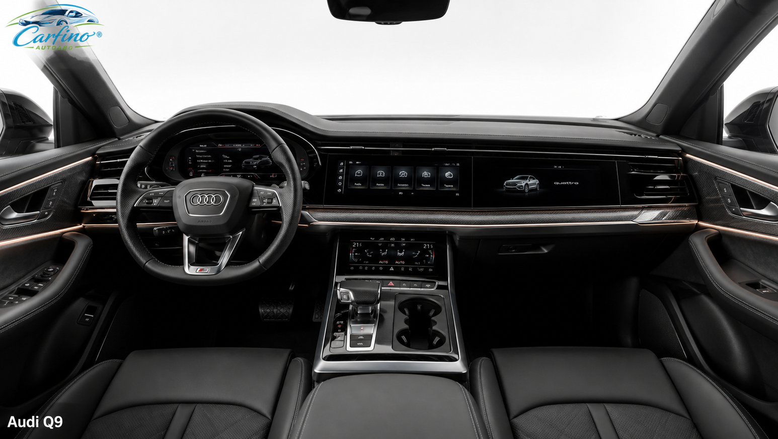 Audi Q9 SUV Cockpit