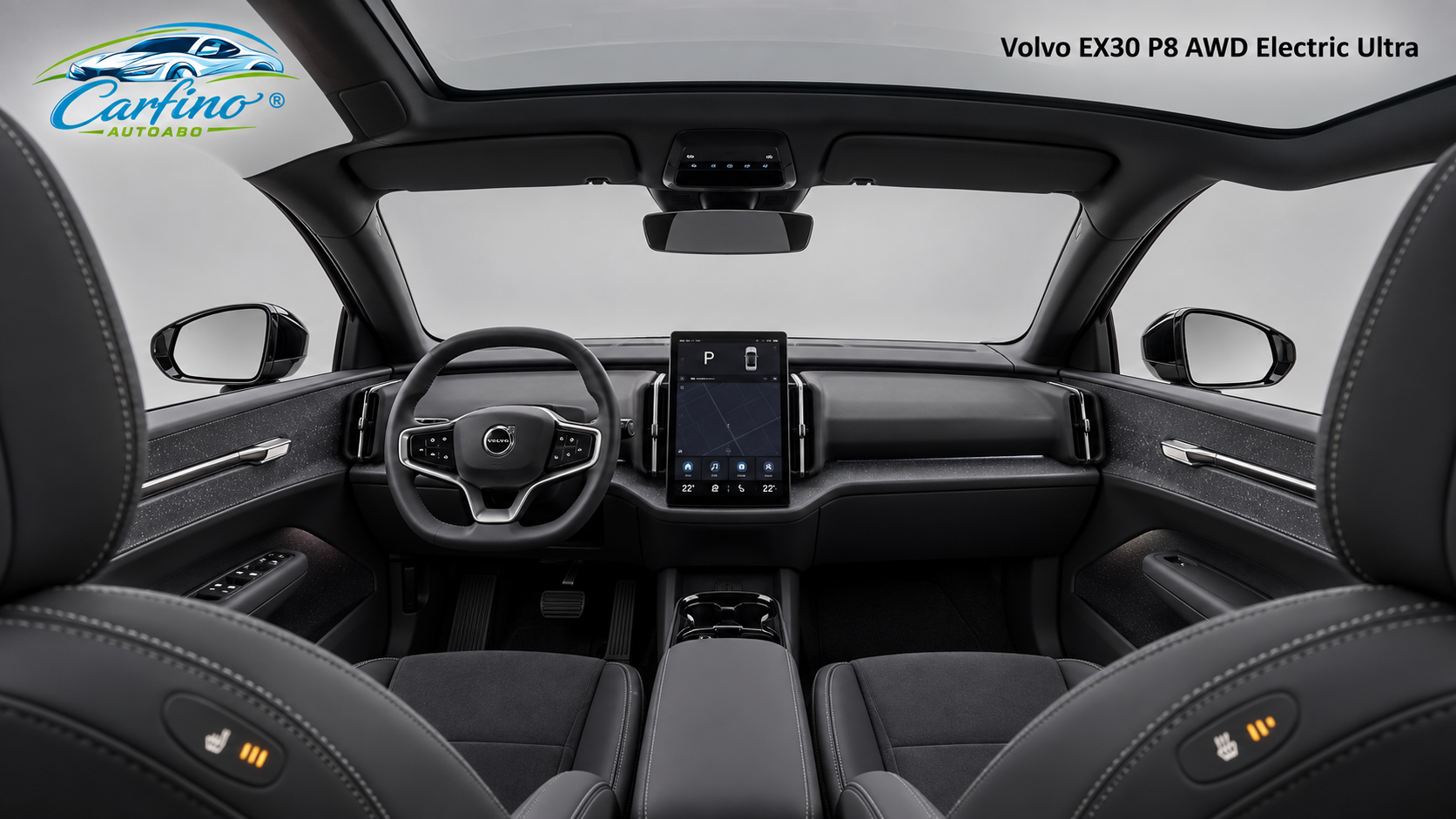 Volvo EX30 P8 AWD Electric Ultra – Innenraum Linkslenker
