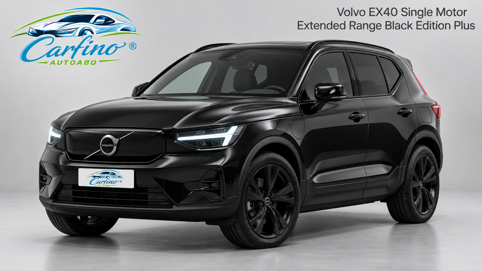 Volvo EX40 Single Motor Extended Range Black Edition Plus – Frontansicht