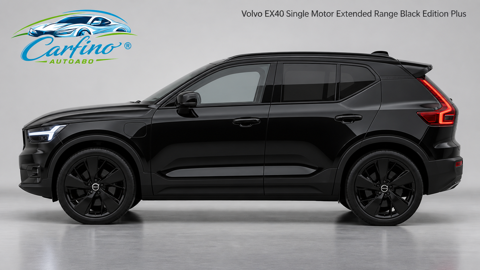Volvo EX40 Single Motor Extended Range Black Edition Plus – Seitenansicht