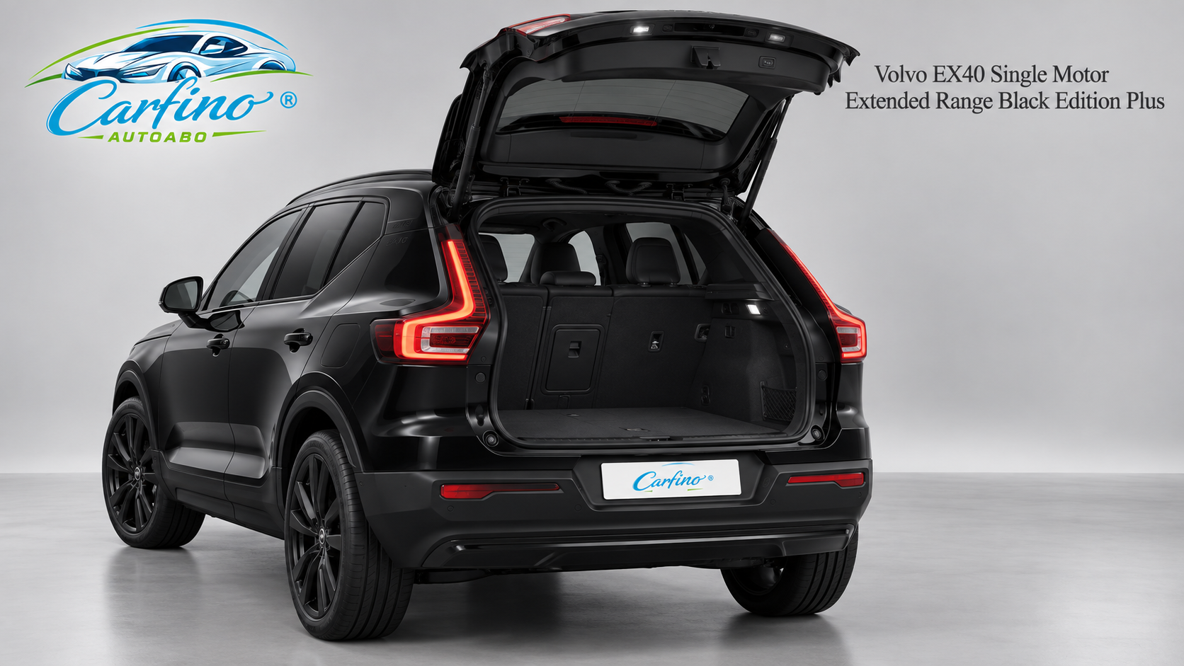 Volvo EX40 Single Motor Extended Range Black Edition Plus – Kofferraum
