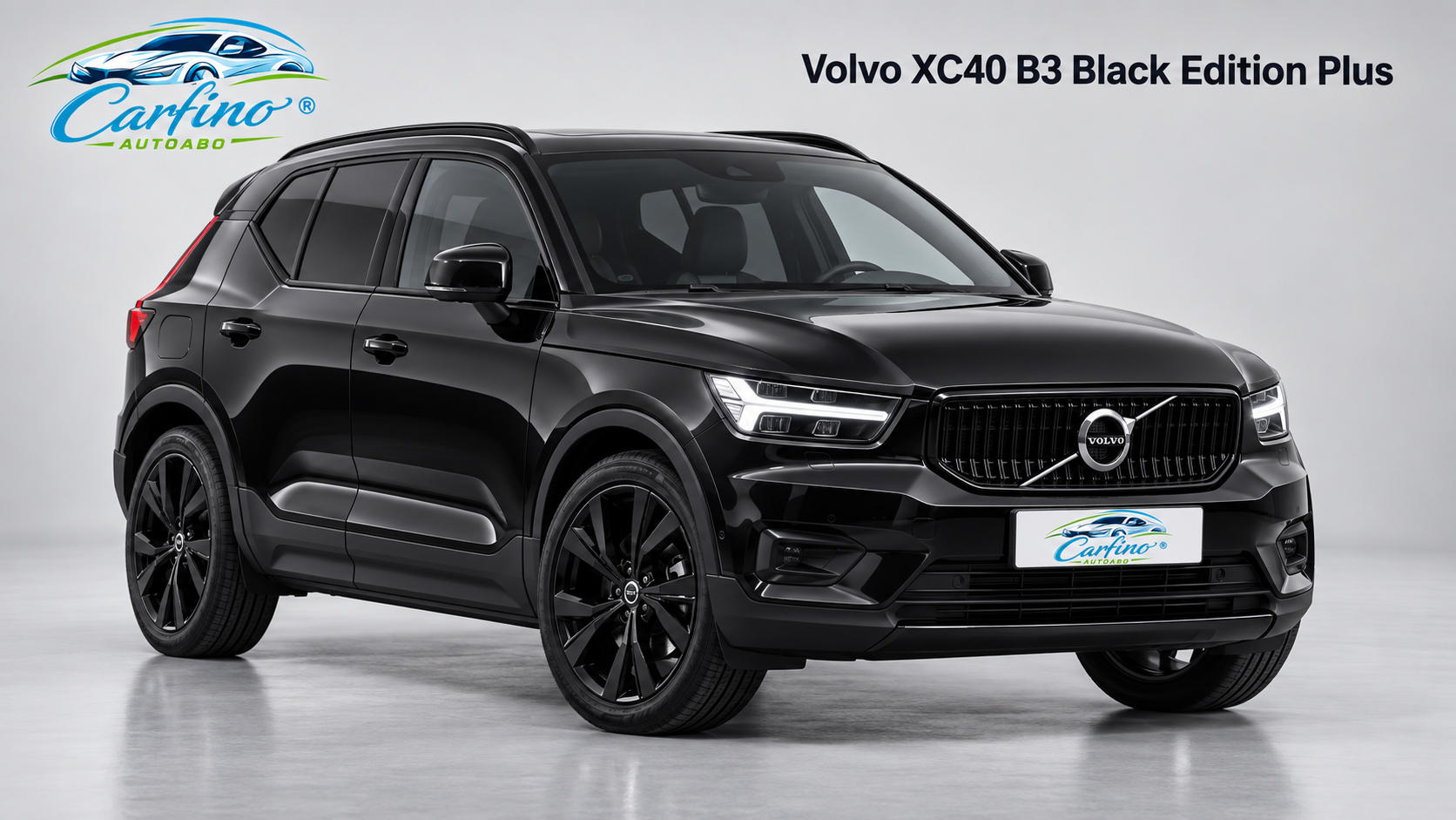 Volvo XC40 B3 Black Edition Plus – Frontansicht