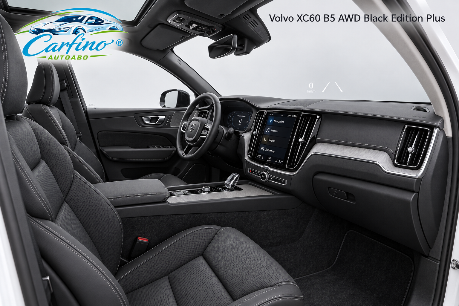 Volvo XC60 B5 AWD Black Edition Plus – Innenraum Linkslenker
