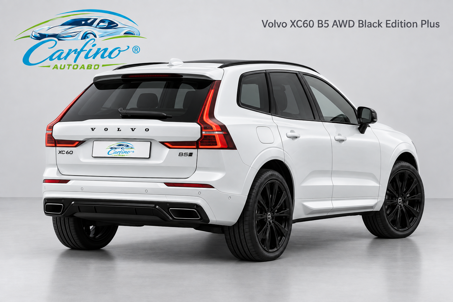 Volvo XC60 B5 AWD Black Edition Plus – Heckansicht