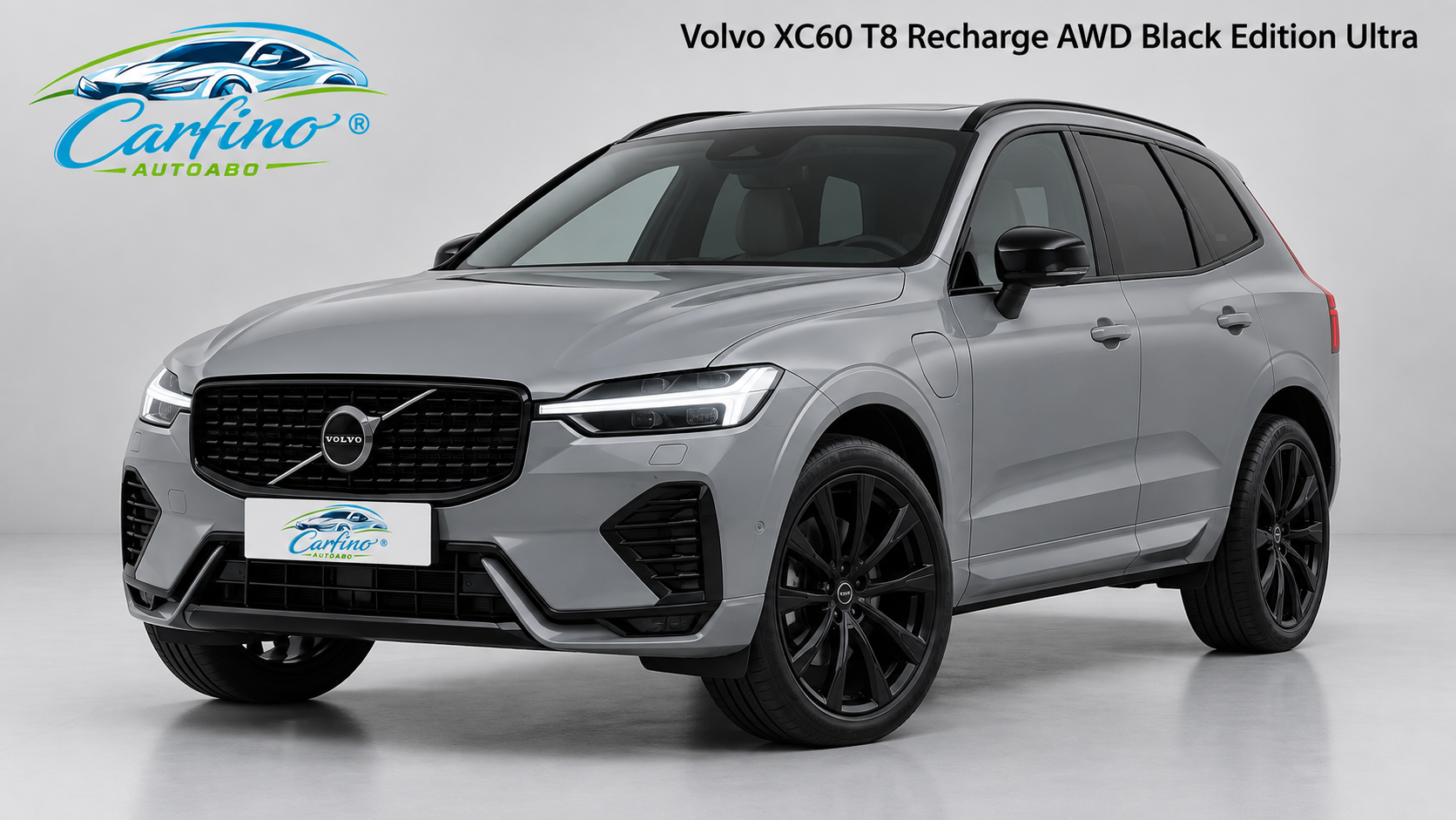 Volvo XC60 T8 Recharge AWD Black Edition Ultra – Frontansicht
