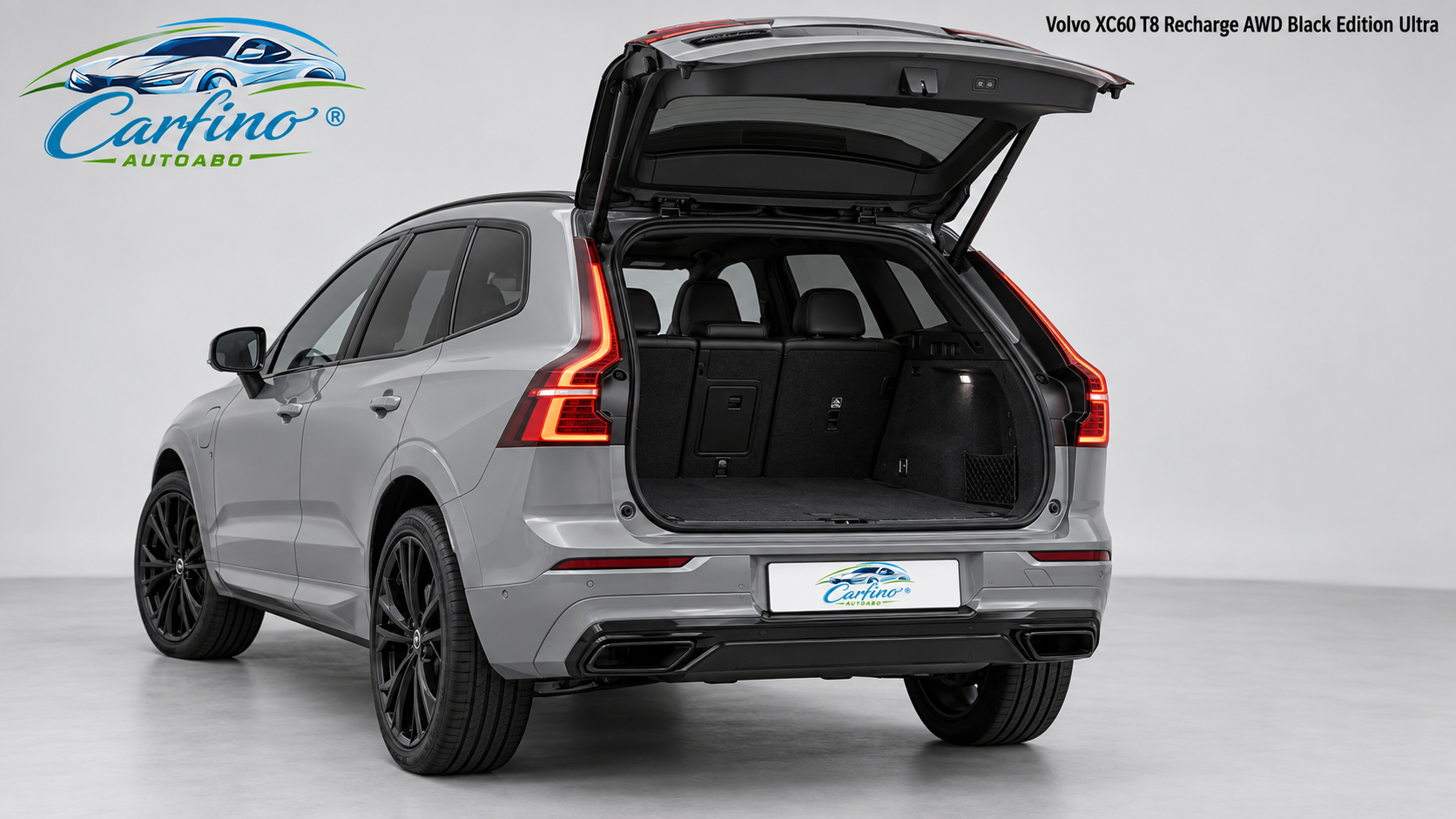 Volvo XC60 T8 Recharge AWD Black Edition Ultra – Kofferraum