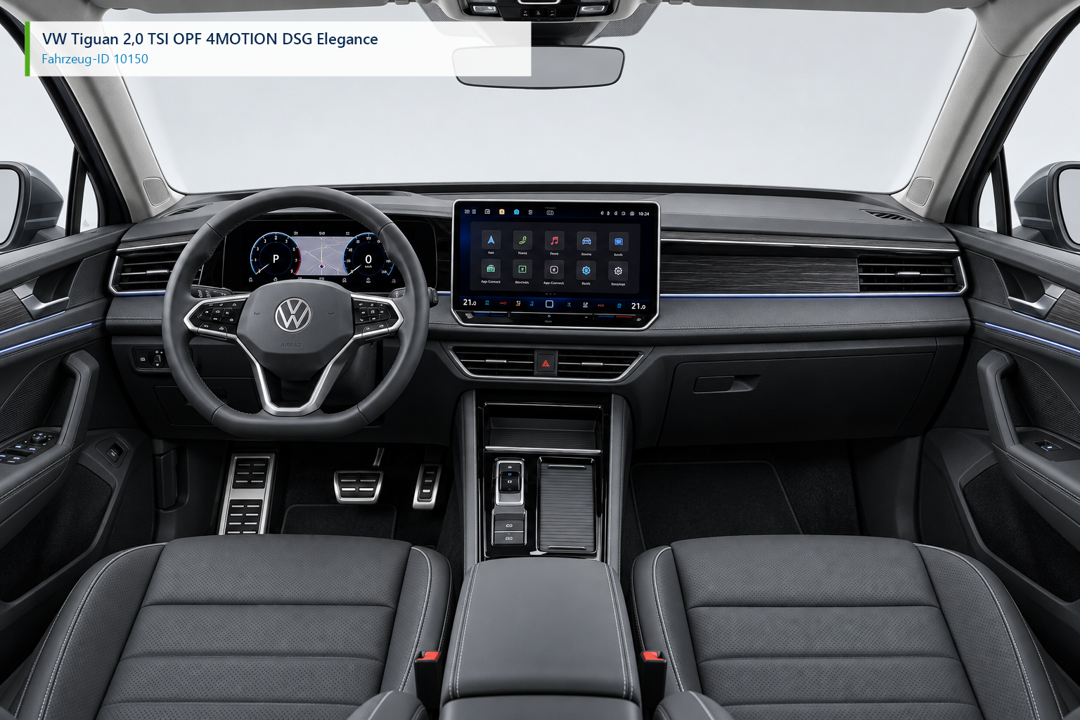 VW Tiguan 2,0 TSI OPF 4MOTION DSG Elegance Interior – Fahrzeug-ID 10150