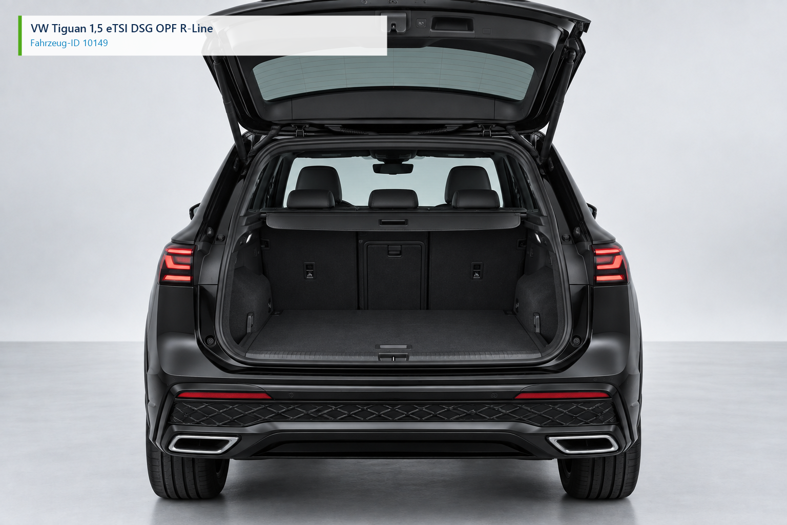 VW Tiguan 1,5 eTSI DSG OPF R-Line Trunk – Fahrzeug-ID 10149