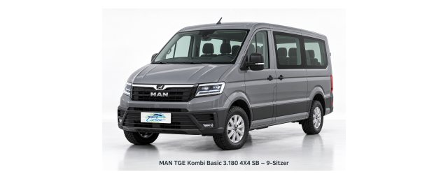 TGE Kombi Basic 3.180 4X4 SB 9-Sitzer